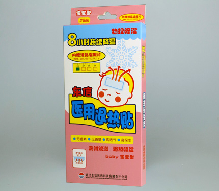 專(zhuān)利退熱貼，退熱效果看得見(jiàn)